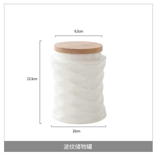 Высокое качество 500 мл японская кухня керамическая герметичная емкость бутылка для хранения разное еда Кофе Чай Молоко емкость для порошка бак - Цвет: A