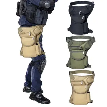 

Molle Leg Bag Portable Waist Bag Messenger Pack Pouch for Outdoor Hiking
