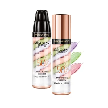 

Three-color Mixed Isolation Lotion Fill Pores Brightening Skin Foundation Primer Base Makeup Concealer Liquid RECOMMEND