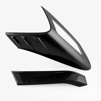 

Replacement For Toyota C-HR 4pcs/set Rear Back Lamp Tail Light Carbon Fiber Cover Trim Decors