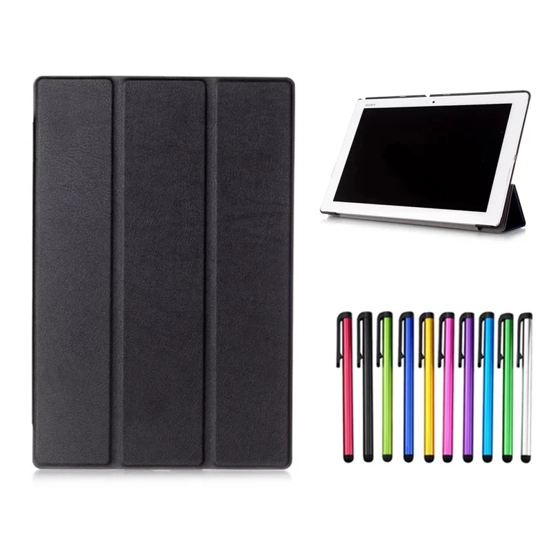 para sony xperia tablet caso couro do plutônio capa para sony xperia caso tablet coque funda
