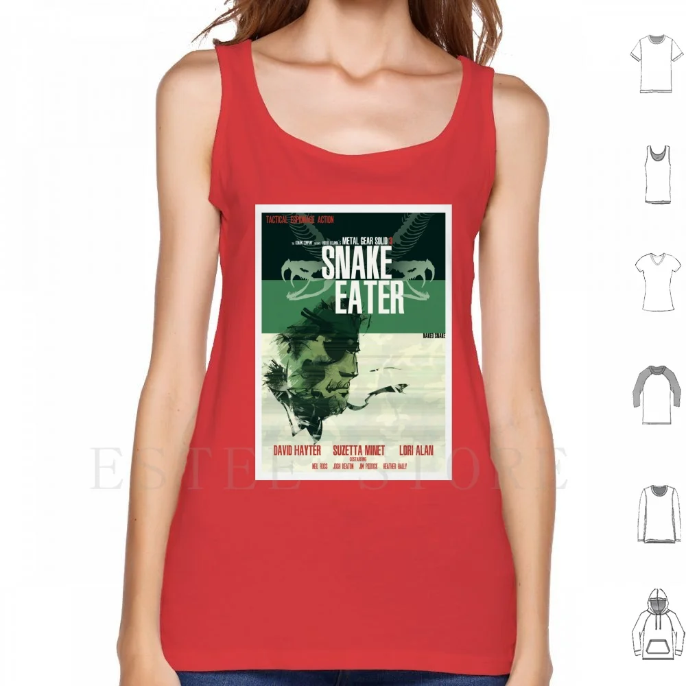 Jungle-Metal Gear Solid 3 : Snake Eater Canotte Gilet Metal Gear Metal Gear Solid Snake Sneak Stealth Movie Straypixel