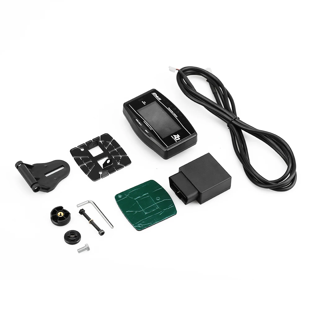 Цифровой многофункциональный индикатор уровня топлива 12 В OBD2|Измерители