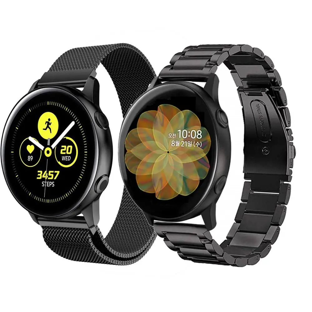 Ремешок 20 мм 22 для huami amazfit gtr bip браслет Samsung Gear S3 s2 sport Classic huawei gt 2 active galaxy watch 42 46 40 44 |