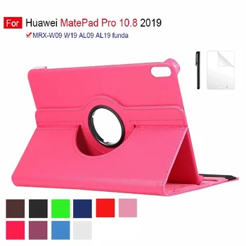 

Case for Huawei MatePad Pro Case 10.8 360 Degree Rotating Stand Cover Case for Huawei MatePad Pro 10.8 Inch Tablet Case Film Pen