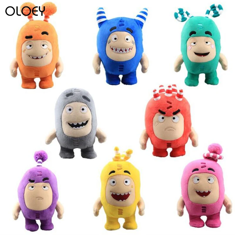 OLOEY, 1 шт., 18 см, новинка, Oddbods, мультяшный предохранитель, Джефф Ньют, Odd ZEE, Bods, мягкие животные, плюшевая игрушка, кукла, плюшевая игрушка, мягкие игрушки