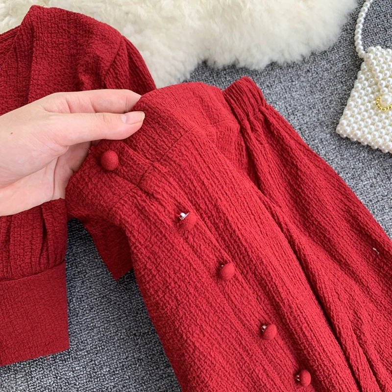 Женское однобортное платье летний костюм из двух предметов элегантный топ с