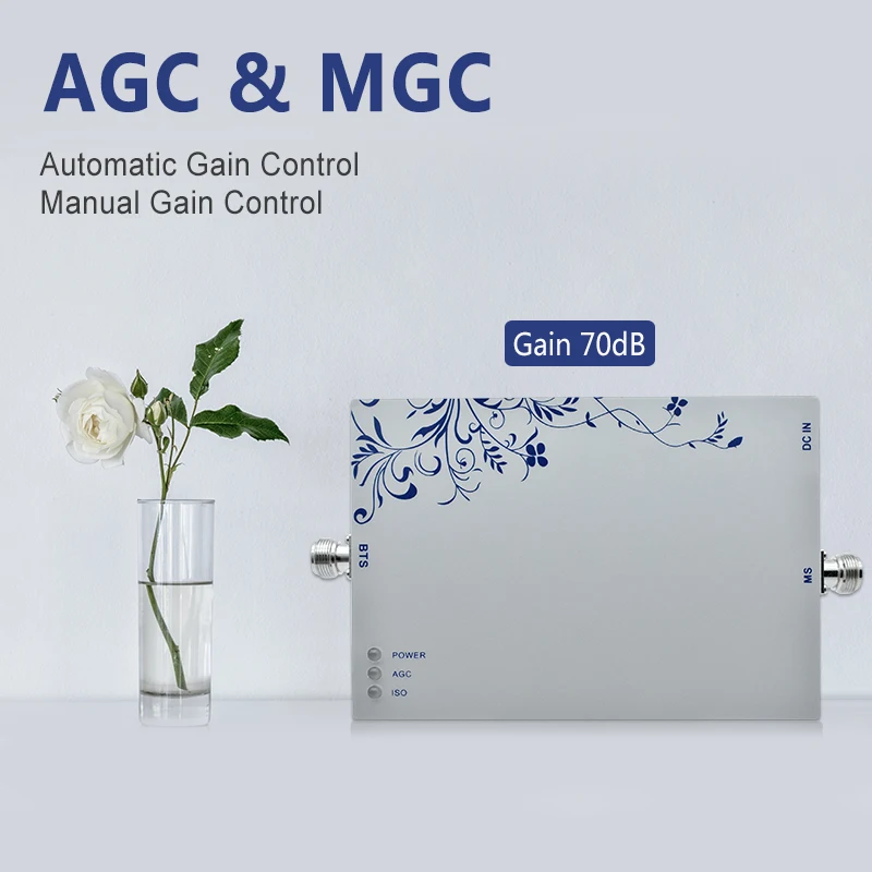 Lintratek Signal Booster GSM 900Mhz 75dB AGC MGC