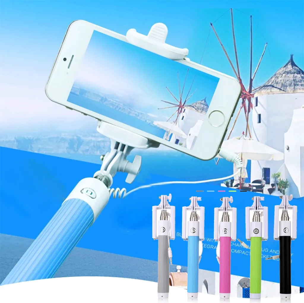 EPULA селфи палка Стабилизатор Мини Портативный алюминиевый селфи палка держатель для iPhone 4 4 S 5 5S 6 6S 6Plus для samsung S3 S4 S6