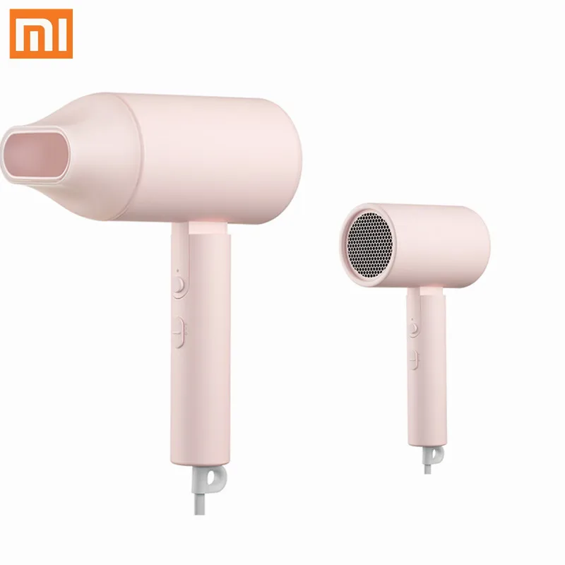 Портативный Фен XIAOMI MIJIA с отрицательными ионами сушилка для волос уход за салоном