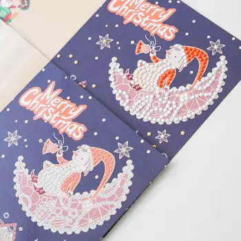 

5D DIY Diamond Painting Greeting Card Special Shaped Diamond Embroidery AXYE