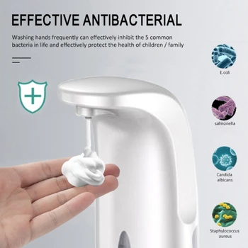 

300ML Automatic Soap Dispenser Touchless Infrared Hand Cleanner Induction Auto