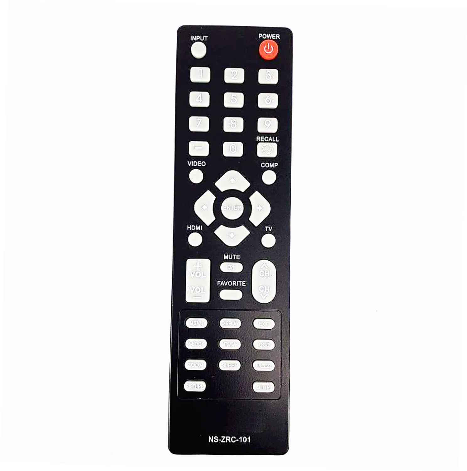 

New NS-ZRC-101 High Quality Replacement For INSIGNIA Ver 2010 TV Remote Control NSLCD42HD09 NSLCD1909 NSLCD42HD NSPDP3209
