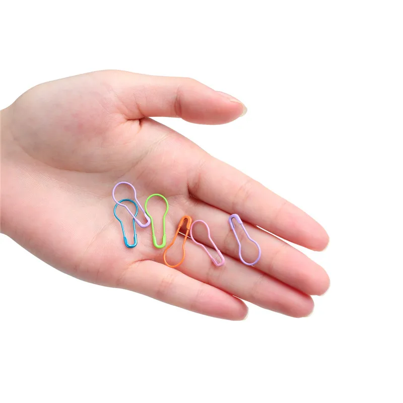 8 Colors 320 Pcs Multi-Colored Small Safety Pin Clothing Tag Gourd Pin  (4)