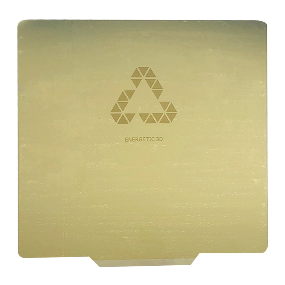 3D Printer Platforms Magnetic Flexible Heated Bed Printer Steel Plate Flexible Build Surface with Sticker and Textured PEI for 3D Printer