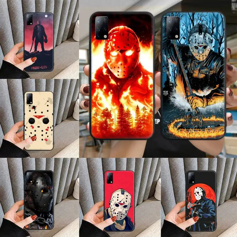 Jason Voorhees Phone Case for Samsung S6 S7 S8 S9 S10 edge plus 5G S20 S21 S30ultrs Fundas Cover | Мобильные телефоны и