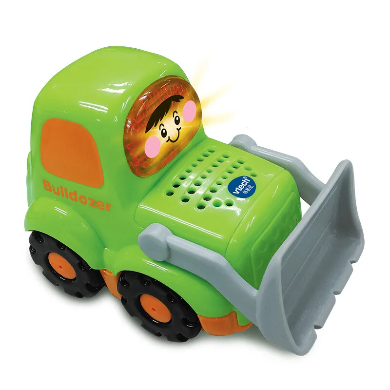 

Vtech Second Generation Rail Car Toy Car CHILDREN'S Toy Car Sound And Light Music Small Car Children Gift