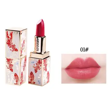 

6Pcs Moisturizing Matte Lipstick Vintage Shell Sexy Lips Waterproof Long Lasting Female Cosmetics Lip Makeup D5BF