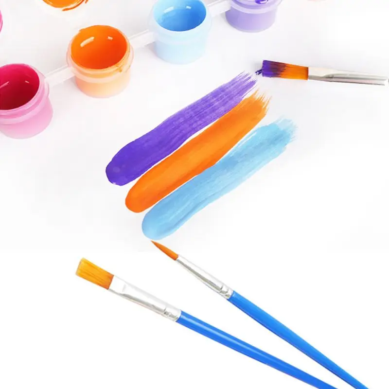 Gouache Pigment 2ml 12 Vibrant Colors Washable Gouache Paint For Kids School Finger Paint For Oil Painting Nail Art Clothes Art Digital