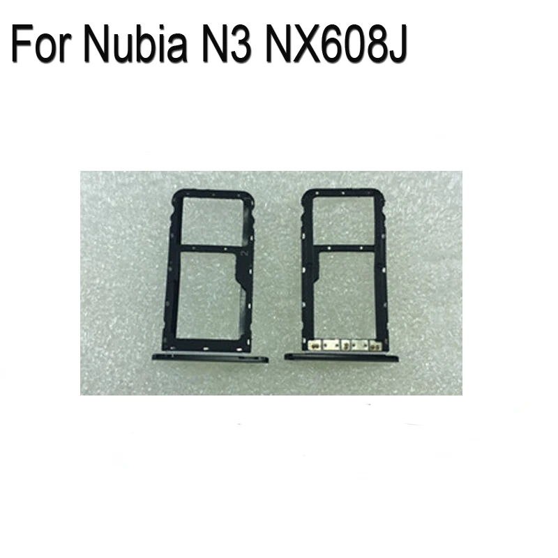 Vassoio Per Scheda Sim Argento Originale 100% Per Zte Nubia N3 Nx608J Vassoio Per Scheda Sd Supporto Per Scheda Sim Cassetto Per Scheda Sim Per Parti 