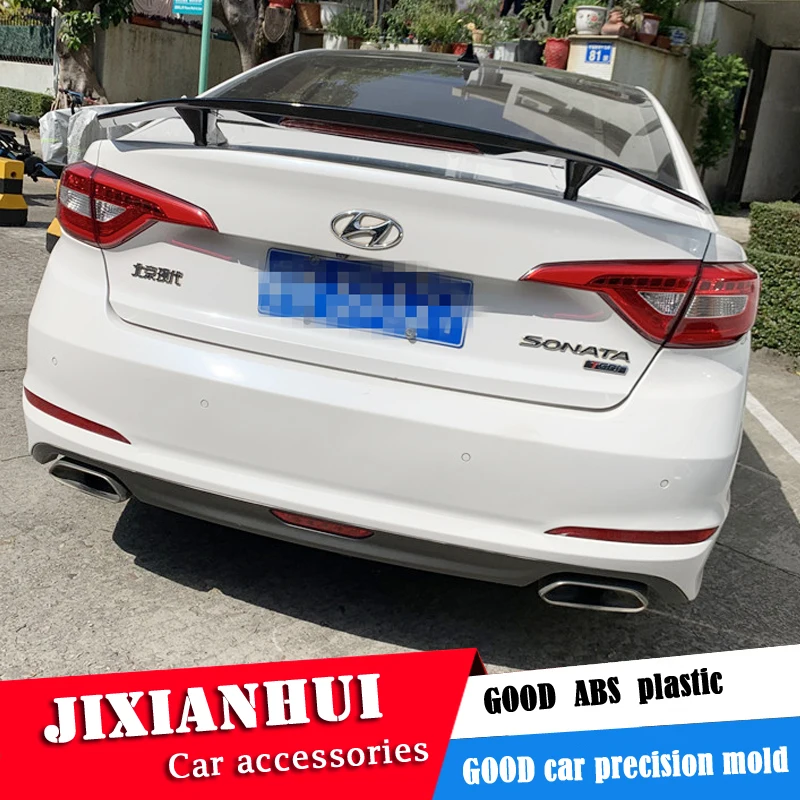 Спойлер для Sonata 2011-2018 Hyundai FC спойлер из АБС-пластика цвет заднего крыла автомобиля