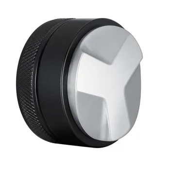 

51/53/58mm Coffee Distributor Stainless Steel Coffee Tamper Three Leaves Coffee Powder Hammer Espresso Hand Tampers Kitchen Tool