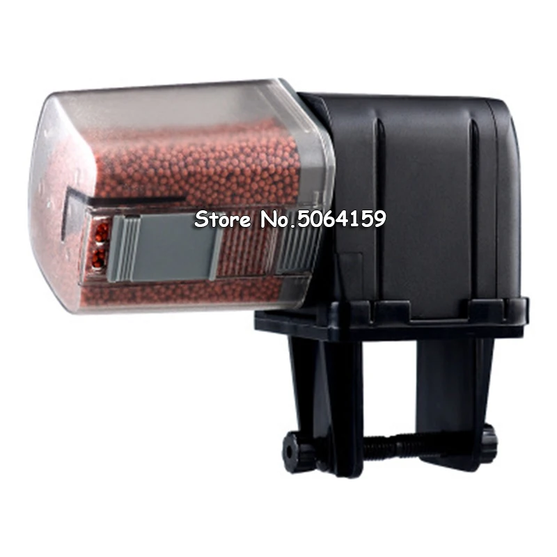 

Automatic Fish Feeder Fish Tank Aquarium Fish Food Dispenser LCD Display Timer Feeding Dispenser Adjustable Auto Feeder