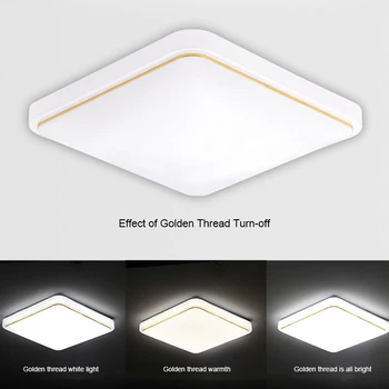 

LED Ceiling Down Light Square Lamp Modern Design for Bedroom Kitchen Living Room TN99