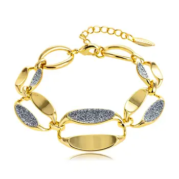 

Viennois Bracelet & Bangles For Women Rose Gold/ Gold Color Chain Bracelet Shining Polishing Wedding Jewelry 2020