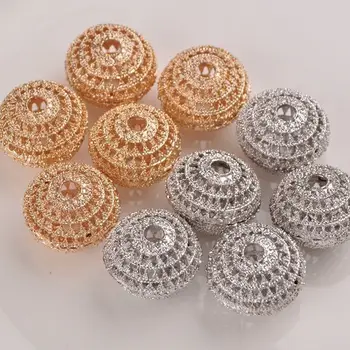 

Metal Beads Spacer Beads Dull Silver Spacers KC Gold Spacers 19x26mm