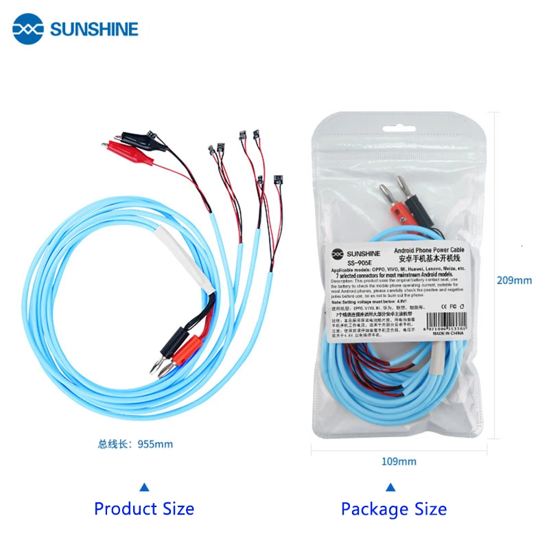 SS-905E SUNSHINE последние SS-905E Android мобильный телефон восстановление мощности загрузки линии простой кабель для OPPO vivo XiaoMi HUAWEI MEIZU Перезагрузка линии - Цвет: SS-905E