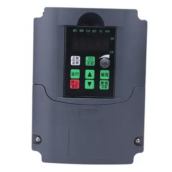 

0.75KW 380V Frequency Converter Black ABS Housing 3-Phases PWM Control HAJ380-G075KW Variable Frequency Drives