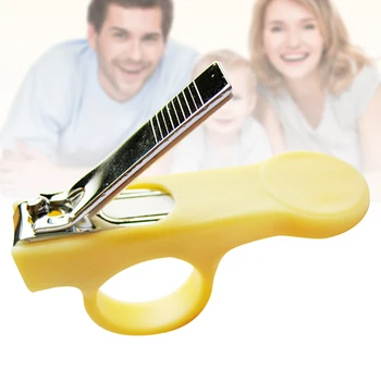 

Travel Home Manual Tools Ring For Newborn Cutting Fingernail Carbon Steel Baby Nail Clipper Bedroom Safe Scissors Salon Toe