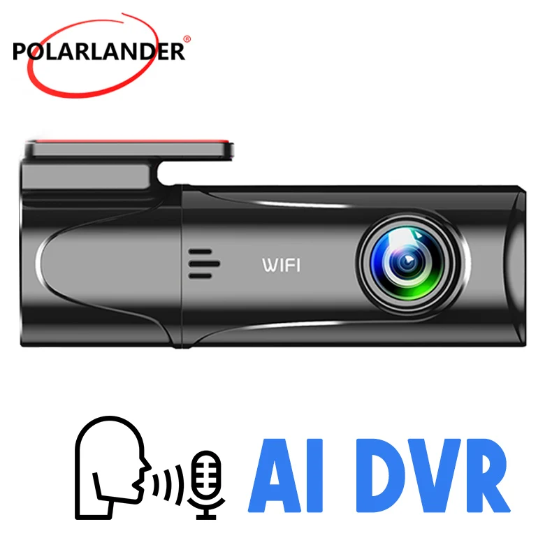 

Car Recorder 140°Angle WIFI Mobile Phone Interconnection 24H Parking Monitoring AI Voice Control 2K Video HD Night Vision Hidden