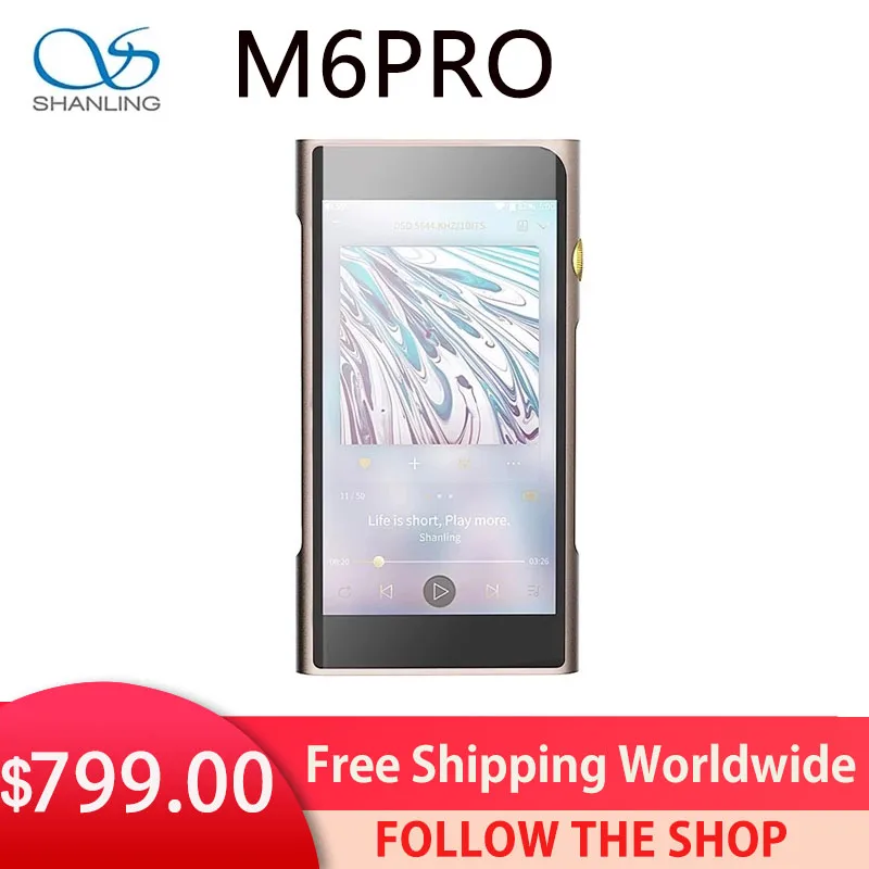 Портативный музыкальный проигрыватель SHANLING M6 Pro 21 два ES9068AS поддержка DSD256 Bluetooth 2 5