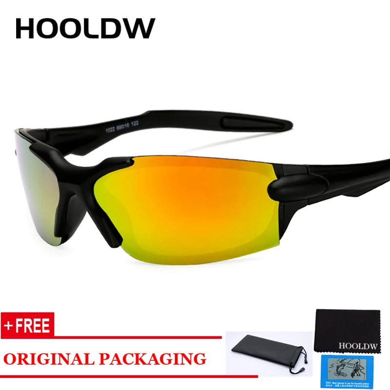 

HOOLDW New Polarized Sunglasses Men Rimless Square Driving Sun Glasses Outdoor Driving Shades Goggle UV400 Eyewear Oculos De Sol