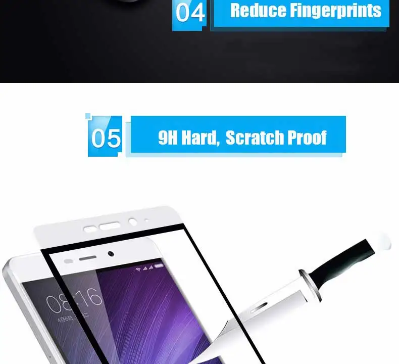 Закаленное стекло 9D для Xiaomi Redmi 5 Plus 5A 4A 4X S2 Note 4 4X5 5A Pro Защитная пленка для экрана защитное стекло