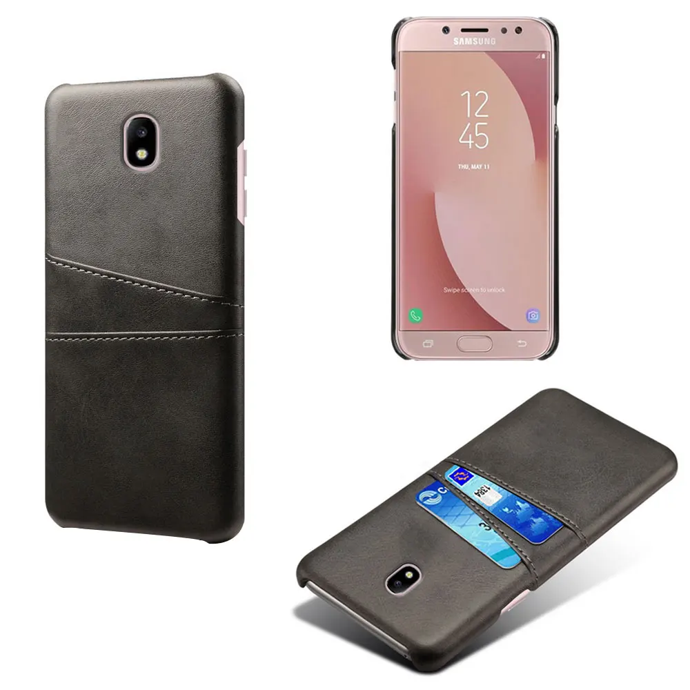 Для Samsung Galaxy J7 J5 J3 A7 A5 A3 2017 2016 чехол Ретро PU кожаный для карт кошелек Pro EU|Бамперы| |
