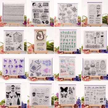 

New Baby Clear Silicone Rubber Seal Stamp For DIY Album Scrapbooking Photo Card D2TD
