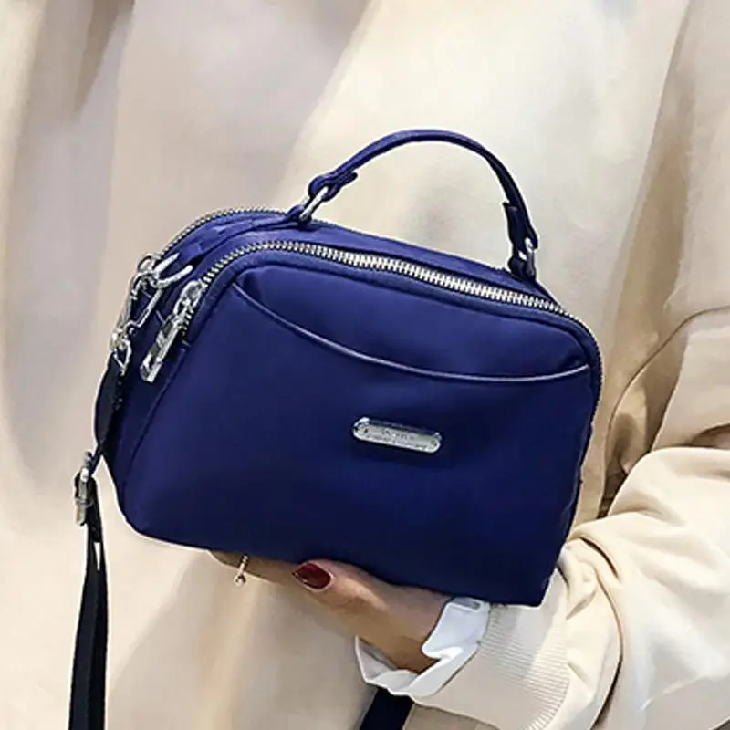 Сумка кросс-боди Женская саквояж на плечо из нейлона дорожная Повседневная