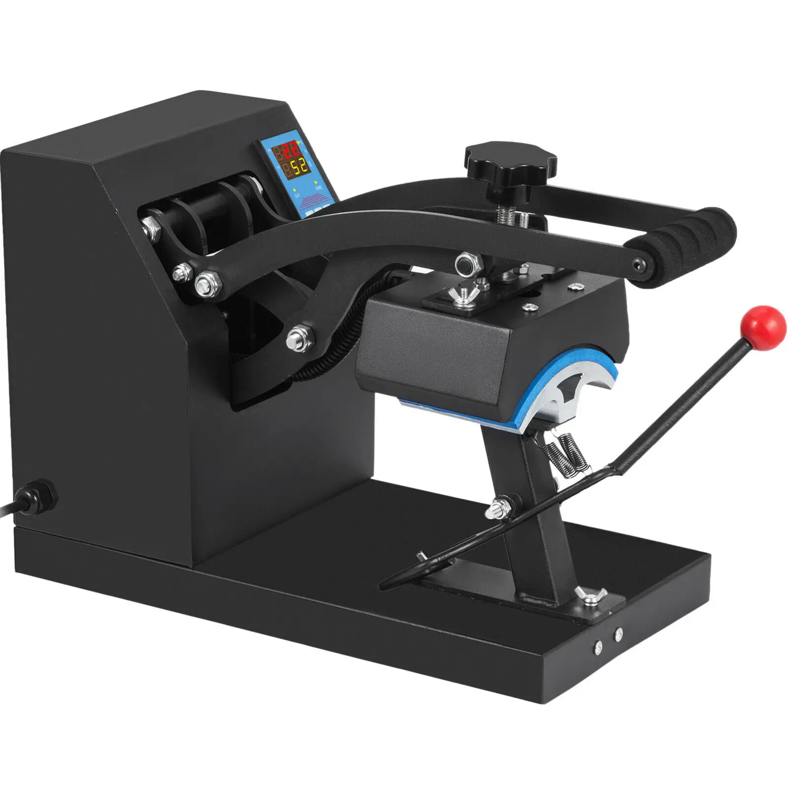 

7" x 3.5" Economic Clam Cap Hat Heat Press Machine Print Transfer Sublimation