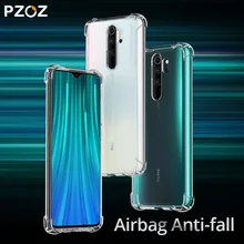 PZOZ для Xiaomi Redmi Note 8 8T Pro защитный чехол для телефона прозрачный противоударный роскошный силиконовый чехол-накладка