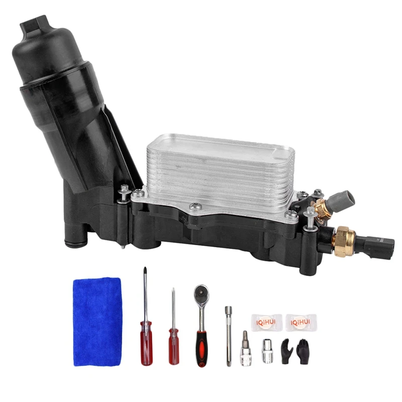 

New Oil Filter Housing Adapter with Tool Kit Fit for 2014-2017 JEEP DODGE CHRYSLER RAM 3.6 V6