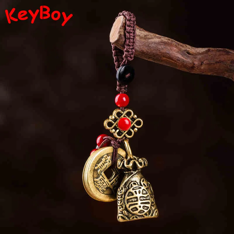 BRASS wallet pendant lanyard (1)