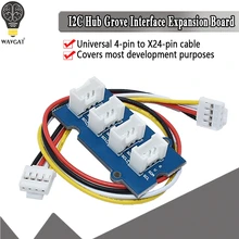 Oficial studio grove-i2c hub grove interface placa de expansão dobadoura