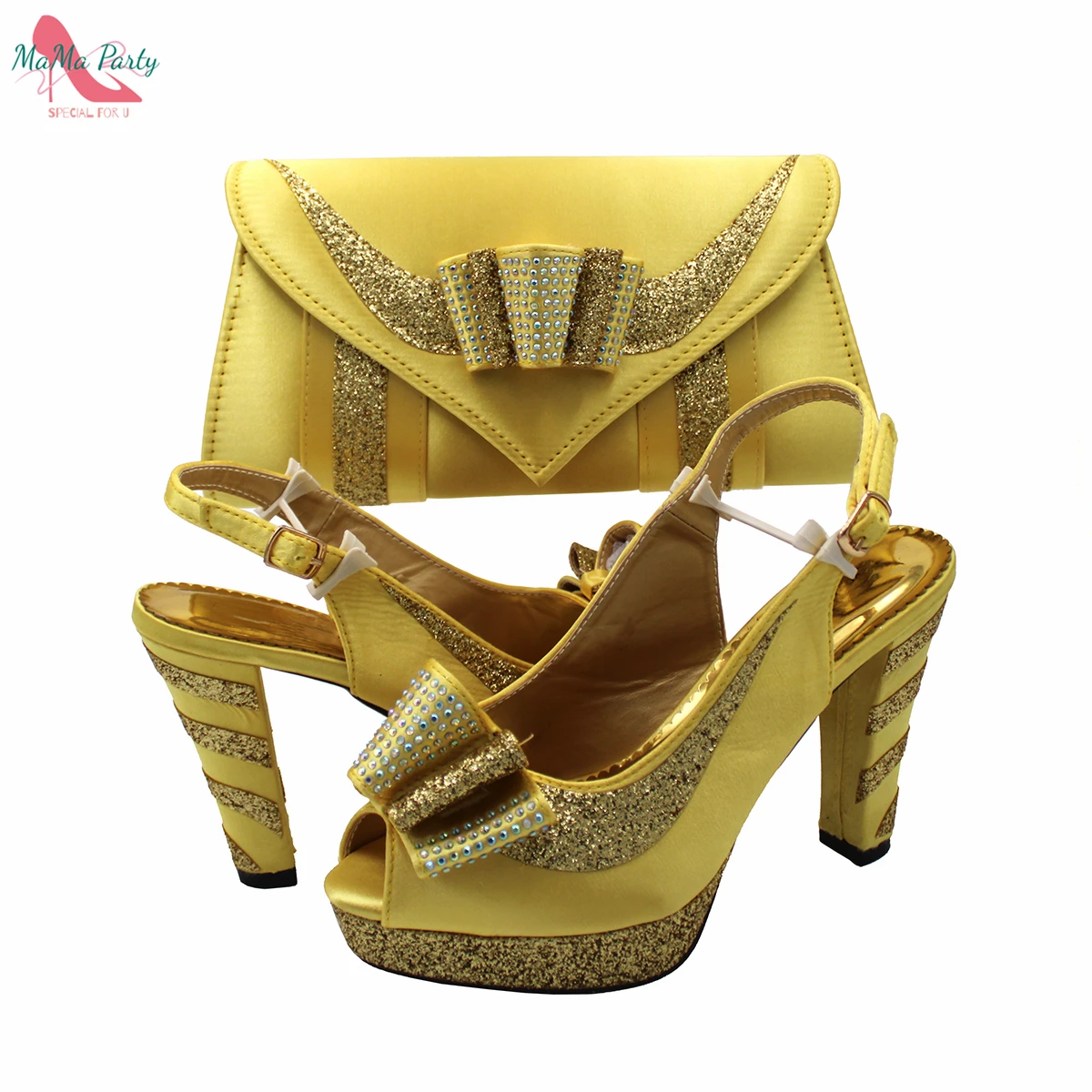 New Arrivals High-Quality African Women Shoes and Bag Set