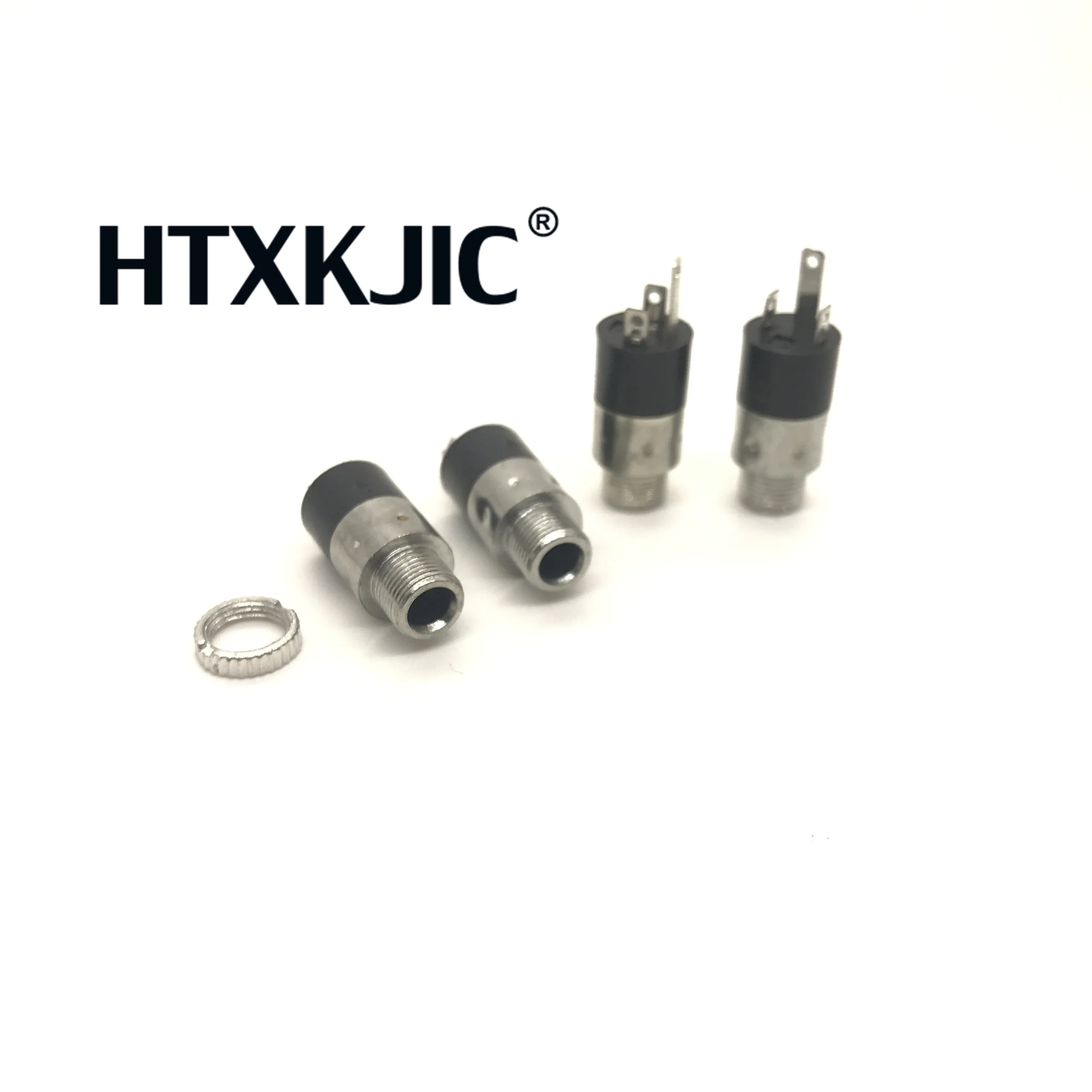 100PCS LOT PJ392 3 5mm Stereo Female Sockect Jack with Screw 3 5 Audio Headphone Connector PJ 392
