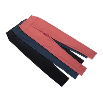 

Autumn New Items Women's High Elastic Pants Leggins Stretchy 2 Pockets Pants Regular Plus Size Imitation Denim Leggings 3 Colors