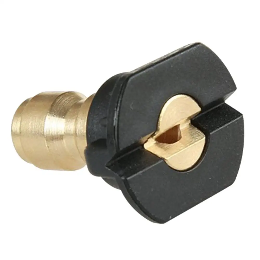 Черная Нержавеющая Сталь G1/4 Быстроразъемное распылительное сопло высокого давления для очистки машинного водяного пистолета части соединителя для мытья автомобиля