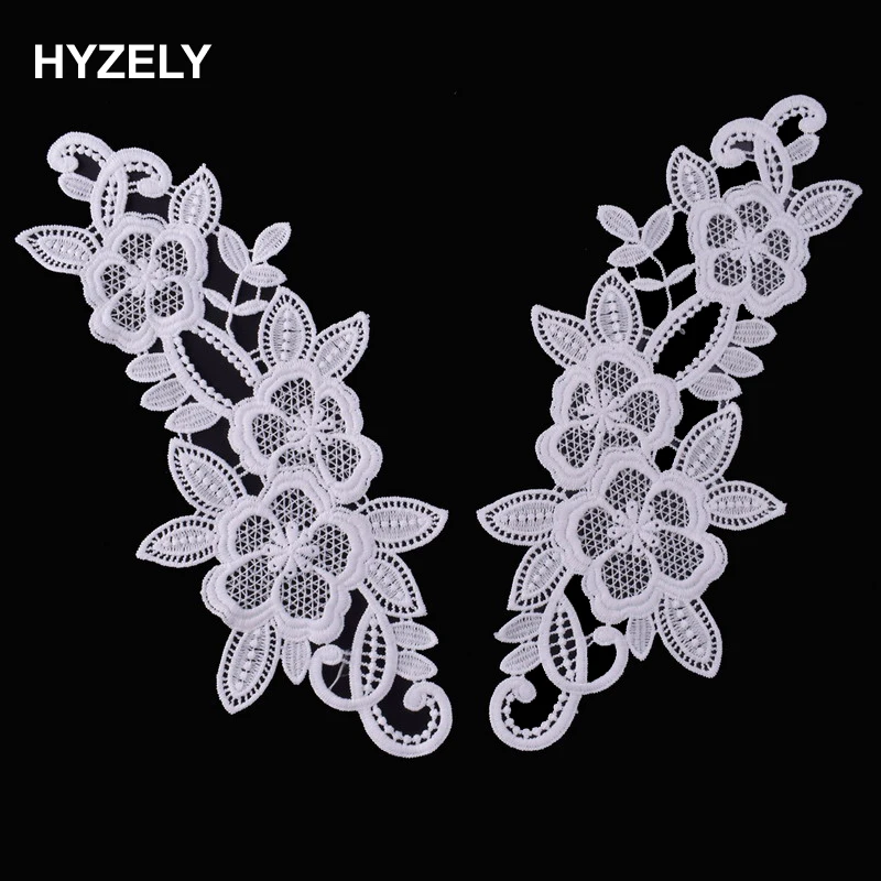 1 пара кружевная отделка ткань марля одежда платье юбка подол декоративный